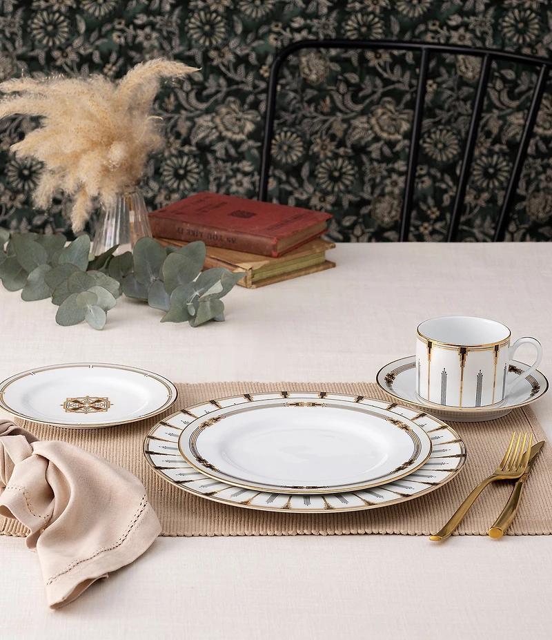 Noritake Empire Gold Collection 5-Piece Place Setting, Service For 1