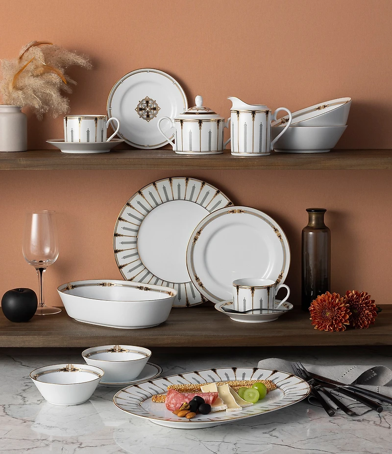 Noritake Empire Gold Collection 5-Piece Place Setting, Service For 1