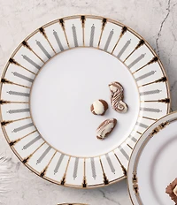 Noritake Empire Gold Collection Dinner Plates, Set of 4
