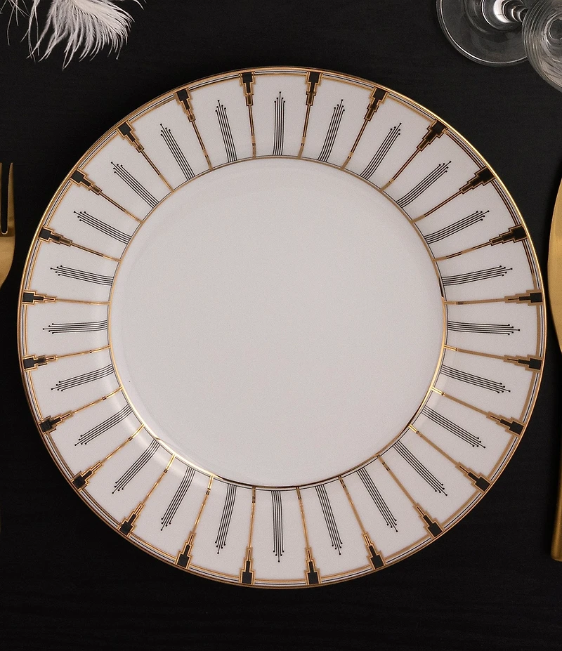 Noritake Empire Gold Collection Dinner Plates, Set of 4