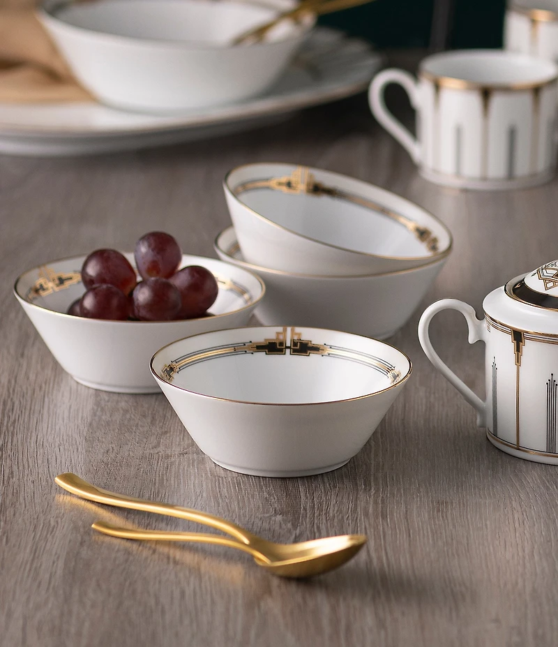 Noritake Empire Gold Collection Fruit Bowls, Set of 4
