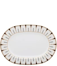 Noritake Empire Gold Collection Oval Platter, 14#double;