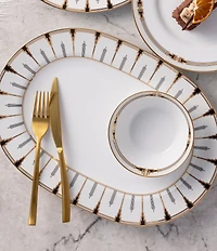 Noritake Empire Gold Collection Oval Platter, 14#double;