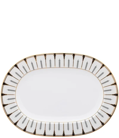 Noritake Empire Gold Collection Oval Platter, 16#double;