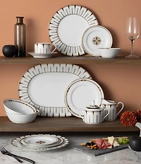 Noritake Empire Gold Collection Oval Platter, 16#double;