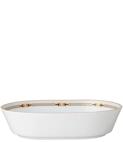 Noritake Empire Gold Collection Oval Vegetable Bowl, 46 oz.