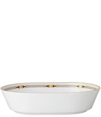 Noritake Empire Gold Collection Oval Vegetable Bowl, 46 oz.