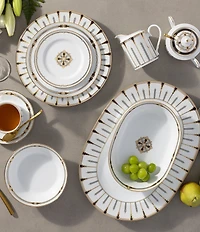 Noritake Empire Gold Collection Oval Vegetable Bowl, 46 oz.