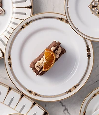 Noritake Empire Gold Collection Salad Plates, Set of 4