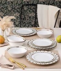 Noritake Empire Gold Collection Salad Plates, Set of 4
