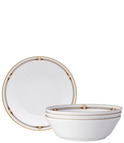Noritake Empire Gold Collection Soup Bowls, Set of 4