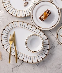 Noritake Empire Gold Collection Soup Bowls, Set of 4