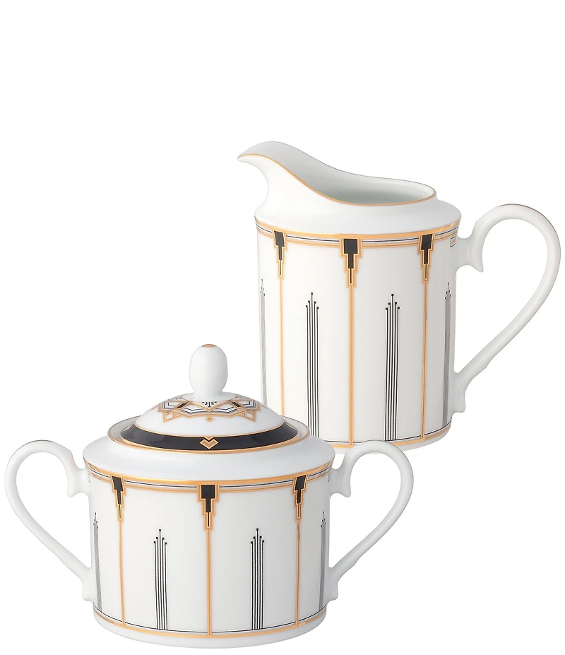 Noritake Empire Gold Collection Sugar & Creamer Set