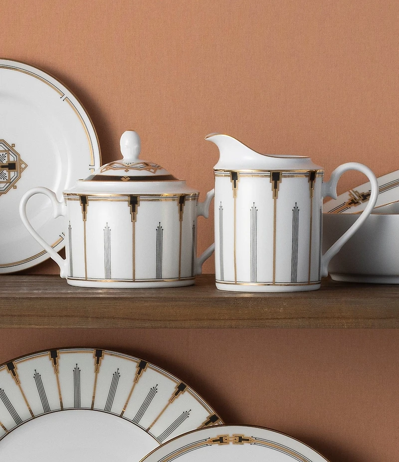 Noritake Empire Gold Collection Sugar & Creamer Set