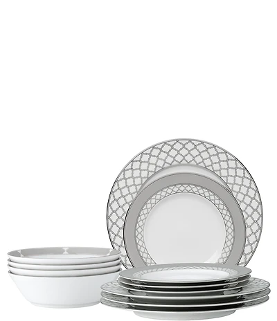 Noritake Eternal Palace Collection 12-Piece Dinnerware Set