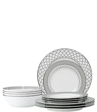 Noritake Eternal Palace Collection 12-Piece Dinnerware Set