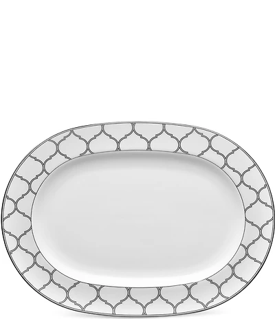 Noritake Eternal Palace Collection Oval Platter, 14#double;