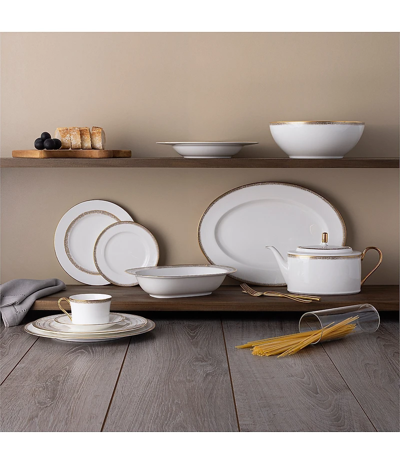 Noritake Haku Collection Accent Plates, Set of 4