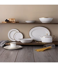 Noritake Haku Collection Accent Plates, Set of 4