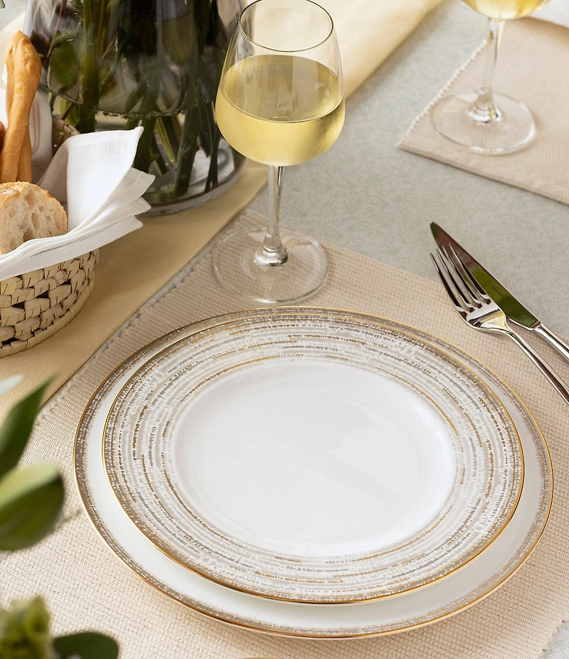 Noritake Haku Collection Accent Plates, Set of 4