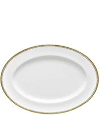 Noritake Haku Collection Oval Platter, 14#double;