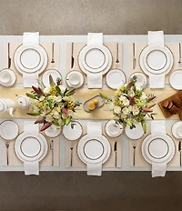 Noritake Haku Collection Saucer Plates, Set of 4