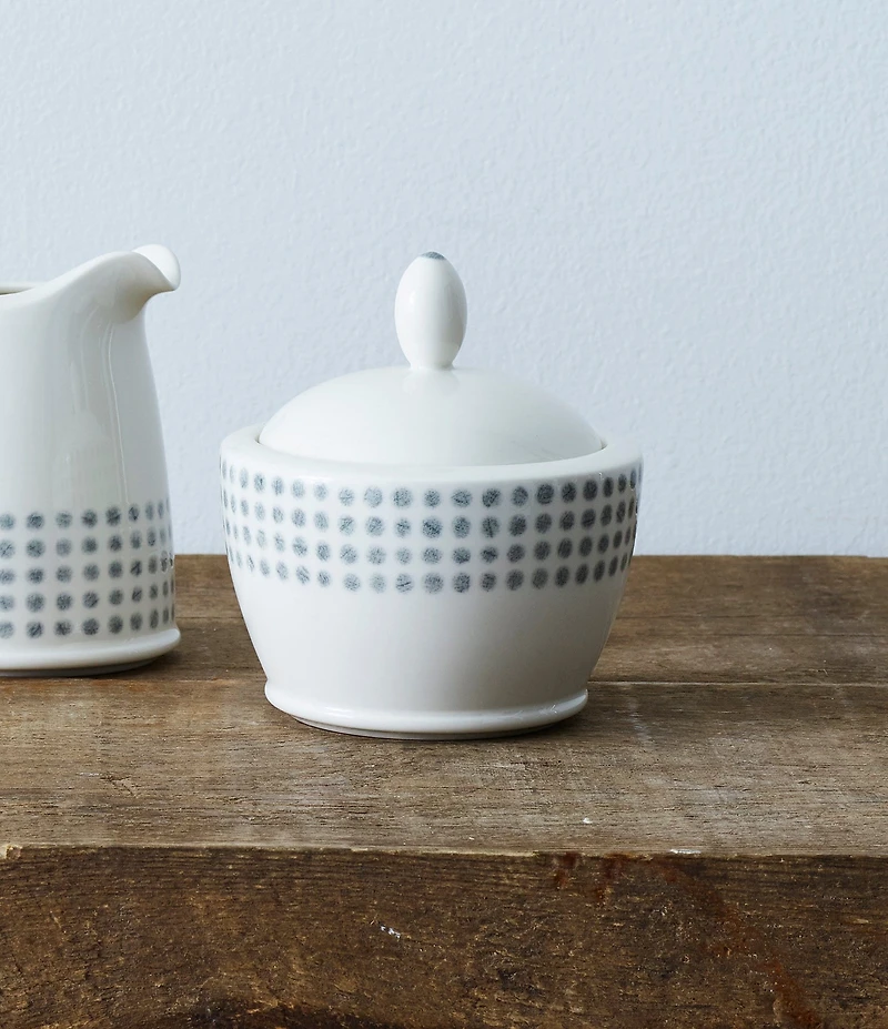 Noritake Hammock Collection Covered Sugar Bowl