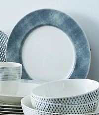Noritake Hammock Collection Rimmed Round 12.5#double; Platter