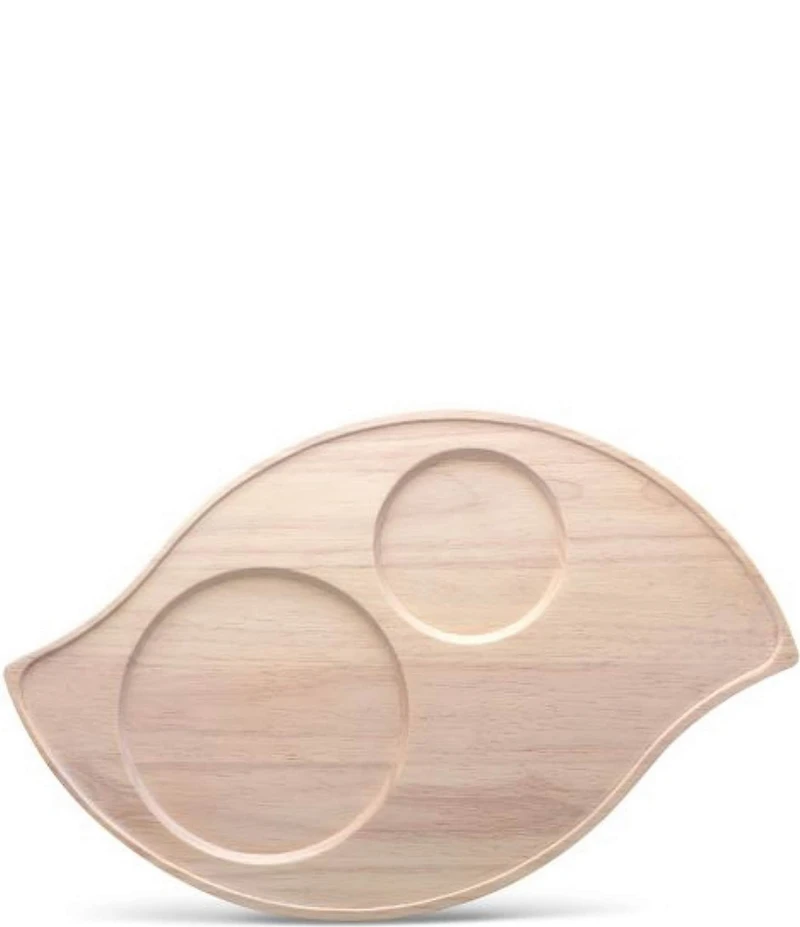 Noritake Natural Wood Collection Wave Platter