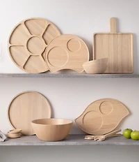 Noritake Natural Wood Collection Wave Platter