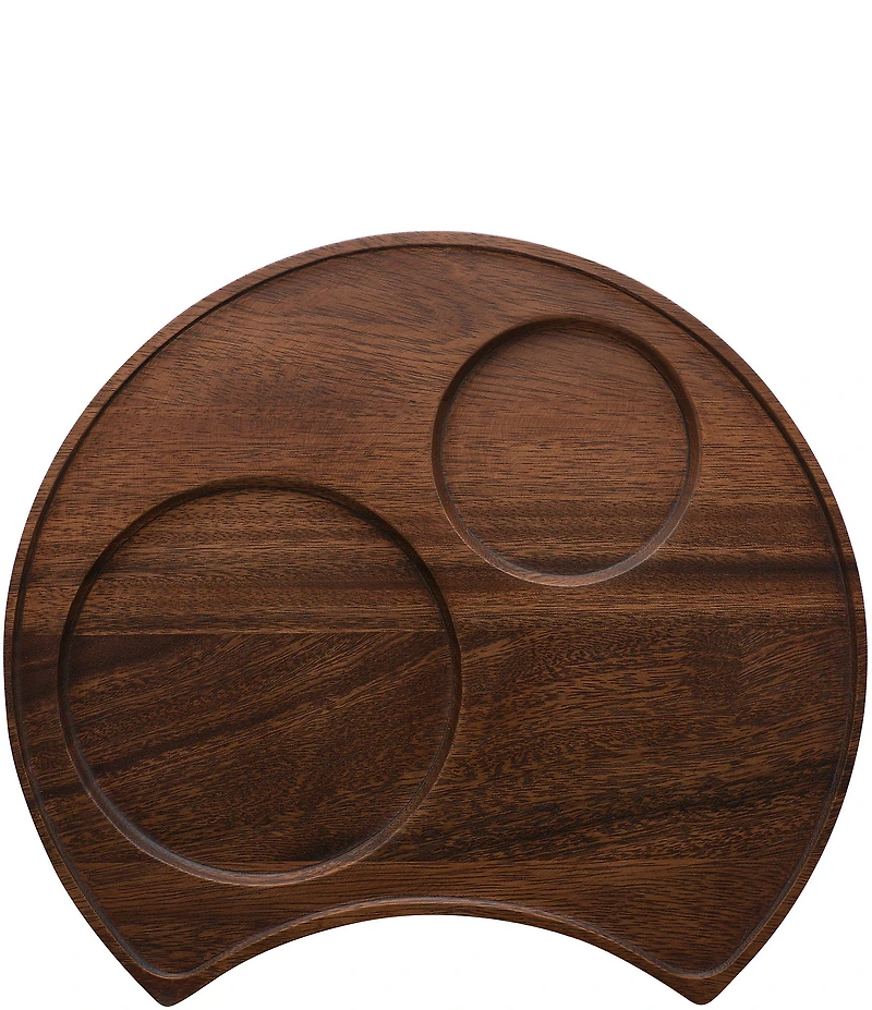Noritake Hammock Wood Collection Crescent Tray