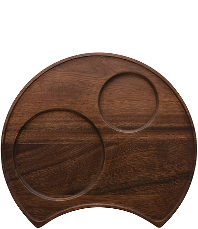 Noritake Hammock Wood Collection Crescent Tray