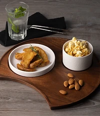 Noritake Hammock Wood Collection Crescent Tray