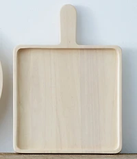 Noritake Hammock Wood Collection Square Platter