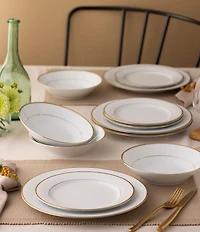 Noritake Heritage Collection 12-Piece Dinnerware Set, Service For 4