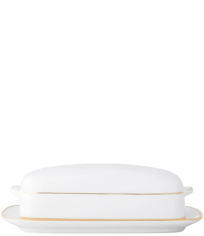 Noritake Heritage Collection Covered Butter Dish