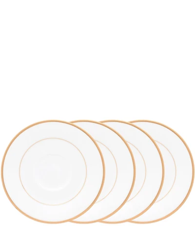 Noritake Heritage Collection Saucers, Set of 4