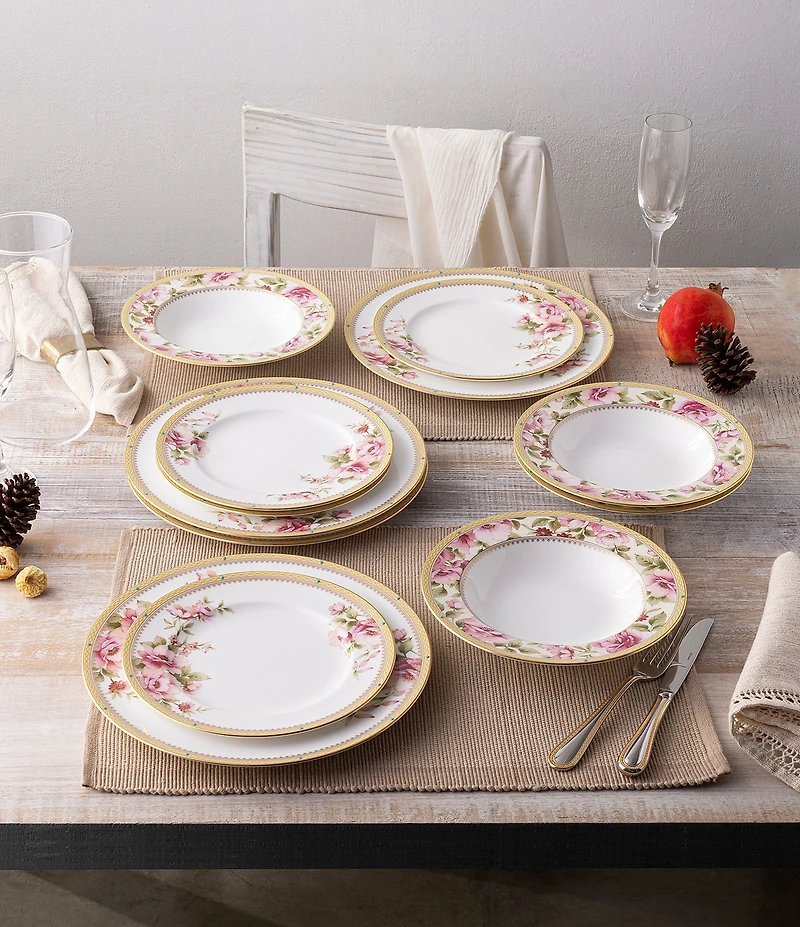 Noritake Hertford Collection 12-Piece Set, Service For 4