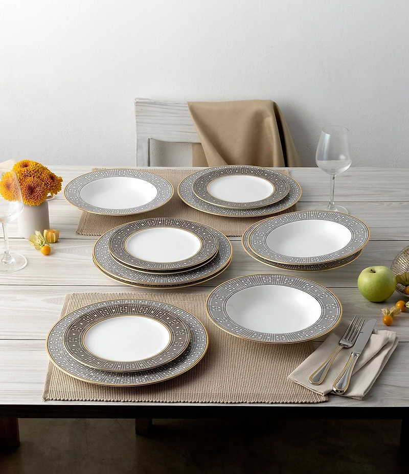 Noritake Infinity Collection 12-Piece Set, Service For 4