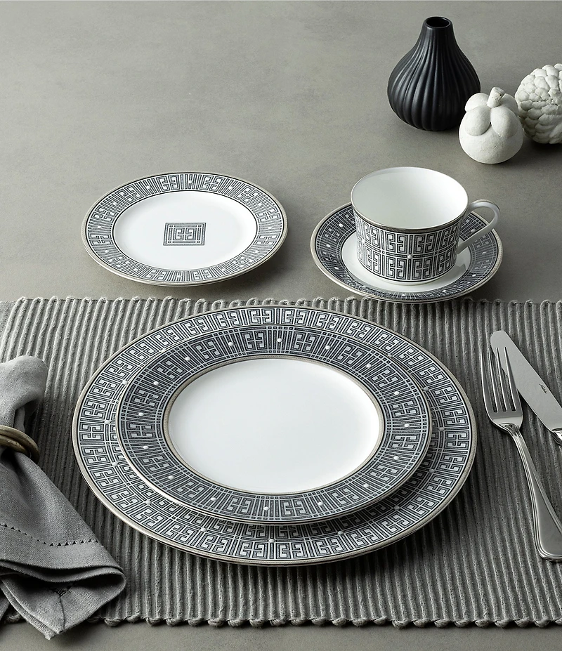 Noritake Infinity Collection Fret Pattern Place Setting