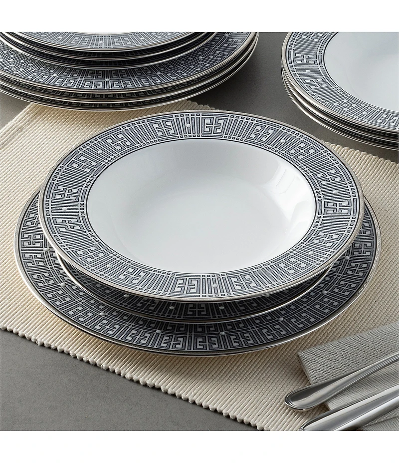Noritake Infinity Collection Platinum Banding 12-Piece Set, Service For 4