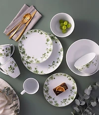 Noritake Ivy Whisper Collection Dinner Plates, Set of 4