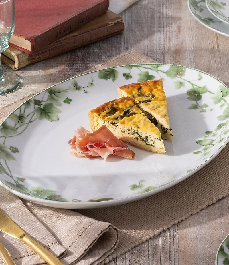 Noritake Ivy Whisper Collection Oval Platter