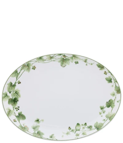Noritake Ivy Whisper Collection Oval Platter
