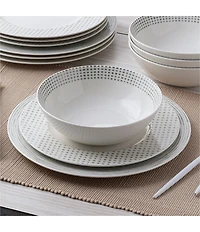 Noritake Hammock Collection Rimmed 12-Piece Set