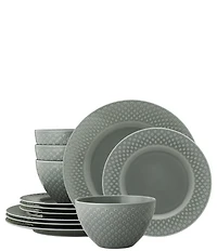 Noritake Kikko Collection 12-Piece Dinnerware Set