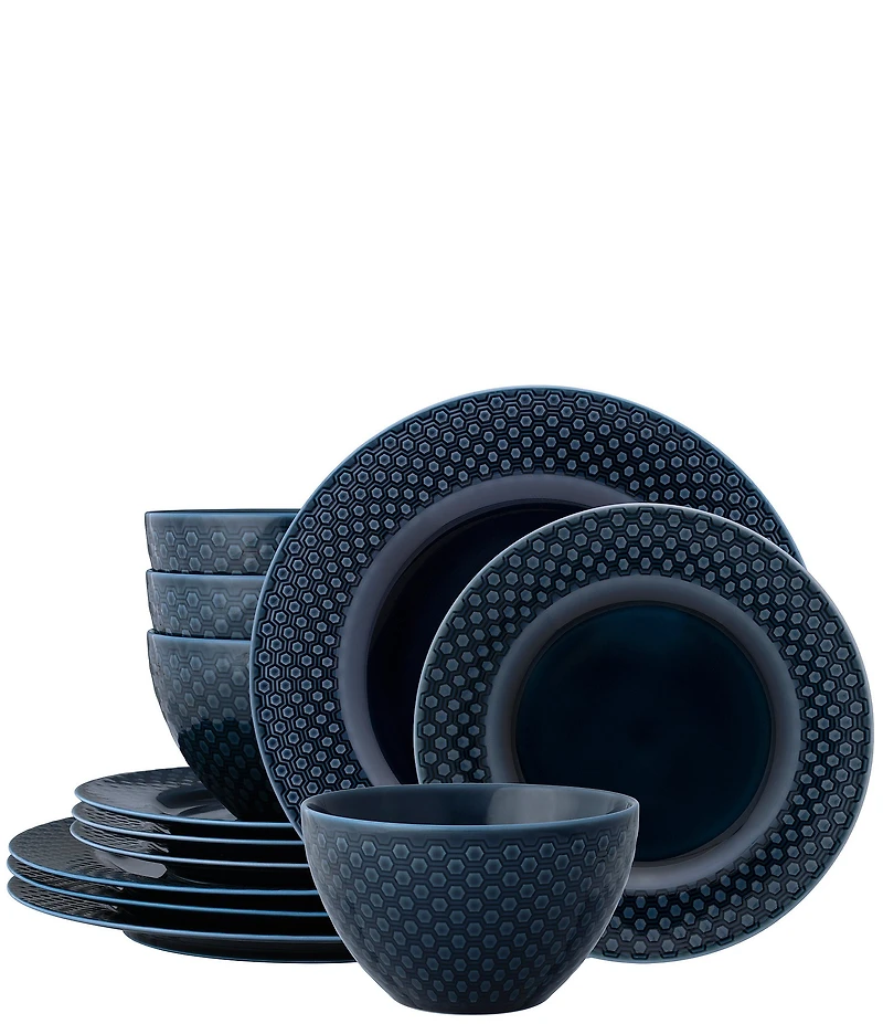 Noritake Kikko Collection 12-Piece Dinnerware Set