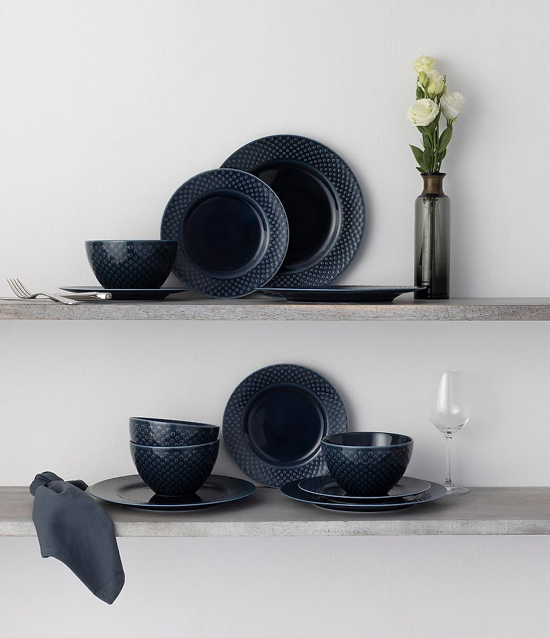 Noritake Kikko Collection 12-Piece Dinnerware Set