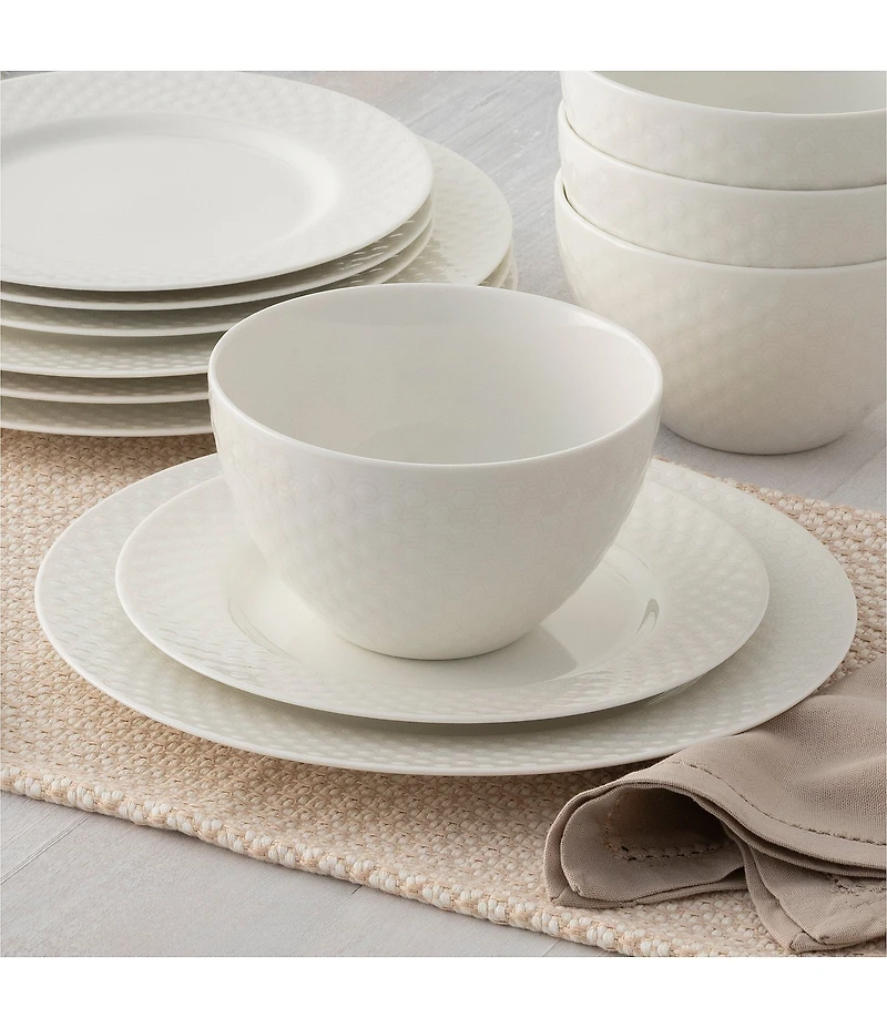 Noritake Kikko Collection 12-Piece Dinnerware Set