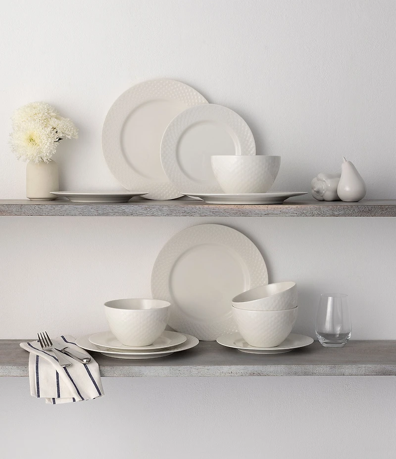Noritake Kikko Collection 12-Piece Dinnerware Set